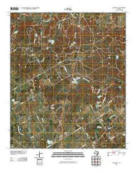 Knob Hill Texas Historical topographic map, 1:24000 scale, 7.5 X 7.5 Minute, Year 2010