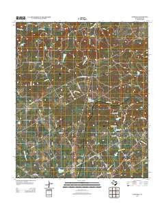 Knob Hill Texas Historical topographic map, 1:24000 scale, 7.5 X 7.5 Minute, Year 2012