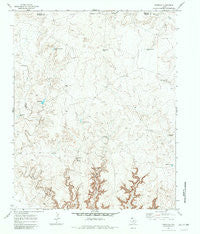 Knoblaw Texas Historical topographic map, 1:24000 scale, 7.5 X 7.5 Minute, Year 1971