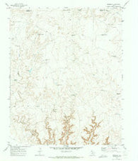 Knoblaw Texas Historical topographic map, 1:24000 scale, 7.5 X 7.5 Minute, Year 1971