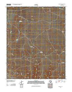 Knoblaw Texas Historical topographic map, 1:24000 scale, 7.5 X 7.5 Minute, Year 2010