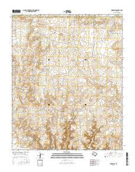 Knoblaw Texas Current topographic map, 1:24000 scale, 7.5 X 7.5 Minute, Year 2016