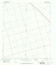 Knott Texas Historical topographic map, 1:24000 scale, 7.5 X 7.5 Minute, Year 1966