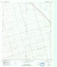 Knott Texas Historical topographic map, 1:24000 scale, 7.5 X 7.5 Minute, Year 1966