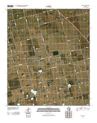 Knott Texas Historical topographic map, 1:24000 scale, 7.5 X 7.5 Minute, Year 2010