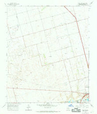 Knott SE Texas Historical topographic map, 1:24000 scale, 7.5 X 7.5 Minute, Year 1966