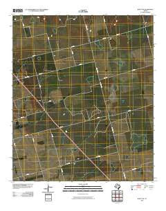 Knott NE Texas Historical topographic map, 1:24000 scale, 7.5 X 7.5 Minute, Year 2010