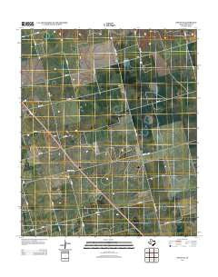 Knott NE Texas Historical topographic map, 1:24000 scale, 7.5 X 7.5 Minute, Year 2012