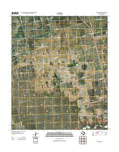 Knott SE Texas Historical topographic map, 1:24000 scale, 7.5 X 7.5 Minute, Year 2012