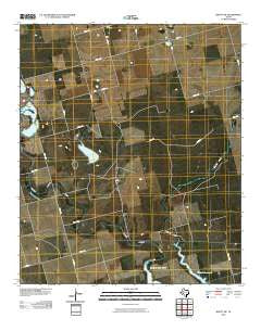 Knott SW Texas Historical topographic map, 1:24000 scale, 7.5 X 7.5 Minute, Year 2010