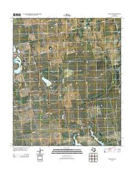 Knott SW Texas Historical topographic map, 1:24000 scale, 7.5 X 7.5 Minute, Year 2012