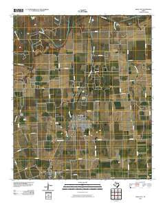 Knox City Texas Historical topographic map, 1:24000 scale, 7.5 X 7.5 Minute, Year 2010