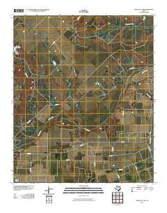 Knox City NW Texas Historical topographic map, 1:24000 scale, 7.5 X 7.5 Minute, Year 2010