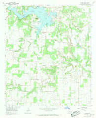 Kokomo Texas Historical topographic map, 1:24000 scale, 7.5 X 7.5 Minute, Year 1966