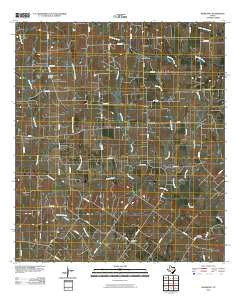 Komensky Texas Historical topographic map, 1:24000 scale, 7.5 X 7.5 Minute, Year 2010