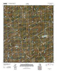 Kosciusko Texas Historical topographic map, 1:24000 scale, 7.5 X 7.5 Minute, Year 2010