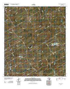 Kosciusko Texas Historical topographic map, 1:24000 scale, 7.5 X 7.5 Minute, Year 2010