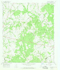 Kosse East Texas Historical topographic map, 1:24000 scale, 7.5 X 7.5 Minute, Year 1966