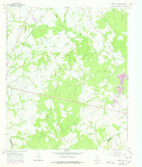 Kosse East Texas Historical topographic map, 1:24000 scale, 7.5 X 7.5 Minute, Year 1966