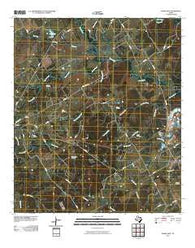 Kosse East Texas Historical topographic map, 1:24000 scale, 7.5 X 7.5 Minute, Year 2010