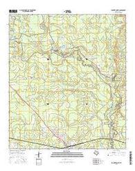 Kountze North Texas Current topographic map, 1:24000 scale, 7.5 X 7.5 Minute, Year 2016