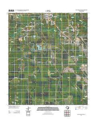 Kountze South Texas Historical topographic map, 1:24000 scale, 7.5 X 7.5 Minute, Year 2013