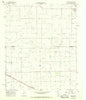 Kress West Texas Historical topographic map, 1:24000 scale, 7.5 X 7.5 Minute, Year 1965