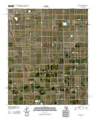 Kress East Texas Historical topographic map, 1:24000 scale, 7.5 X 7.5 Minute, Year 2010