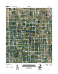Kress West Texas Historical topographic map, 1:24000 scale, 7.5 X 7.5 Minute, Year 2012