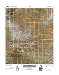 Kyle Ranch Texas Historical topographic map, 1:24000 scale, 7.5 X 7.5 Minute, Year 2012