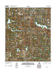 LaRue Texas Historical topographic map, 1:24000 scale, 7.5 X 7.5 Minute, Year 2012