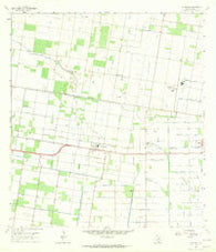 La Blanca Texas Historical topographic map, 1:24000 scale, 7.5 X 7.5 Minute, Year 1963