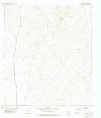 La Boquilla Texas Historical topographic map, 1:24000 scale, 7.5 X 7.5 Minute, Year 1978