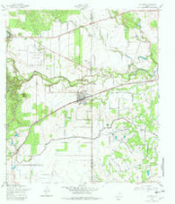 La Coste Texas Historical topographic map, 1:24000 scale, 7.5 X 7.5 Minute, Year 1958
