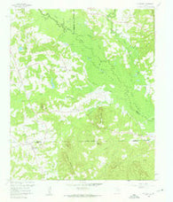 La Fayette Texas Historical topographic map, 1:24000 scale, 7.5 X 7.5 Minute, Year 1960