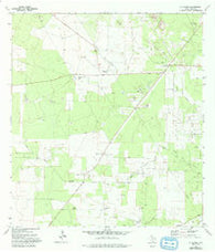 La Gloria Texas Historical topographic map, 1:24000 scale, 7.5 X 7.5 Minute, Year 1972