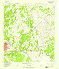 La Grange East Texas Historical topographic map, 1:24000 scale, 7.5 X 7.5 Minute, Year 1957
