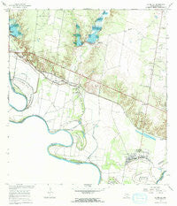 La Grulla Texas Historical topographic map, 1:24000 scale, 7.5 X 7.5 Minute, Year 1965