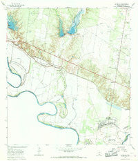 La Grulla Texas Historical topographic map, 1:24000 scale, 7.5 X 7.5 Minute, Year 1965