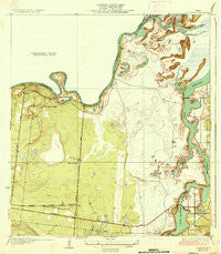 La Leona Texas Historical topographic map, 1:31680 scale, 7.5 X 7.5 Minute, Year 1936