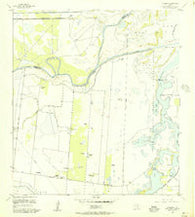 La Leona Texas Historical topographic map, 1:24000 scale, 7.5 X 7.5 Minute, Year 1955