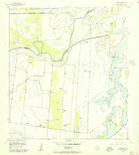 La Leona Texas Historical topographic map, 1:24000 scale, 7.5 X 7.5 Minute, Year 1955