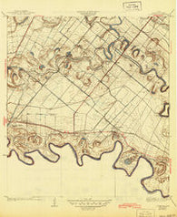 La Paloma Texas Historical topographic map, 1:31680 scale, 7.5 X 7.5 Minute, Year 1936