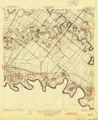 La Paloma Texas Historical topographic map, 1:31680 scale, 7.5 X 7.5 Minute, Year 1936