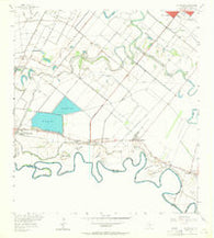 La Paloma Texas Historical topographic map, 1:24000 scale, 7.5 X 7.5 Minute, Year 1956