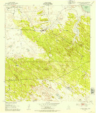 La Parra Ranch Texas Historical topographic map, 1:24000 scale, 7.5 X 7.5 Minute, Year 1952