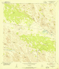 La Parra Ranch SW Texas Historical topographic map, 1:24000 scale, 7.5 X 7.5 Minute, Year 1954