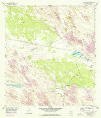 La Parra Ranch SW Texas Historical topographic map, 1:24000 scale, 7.5 X 7.5 Minute, Year 1954