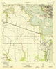 La Porte Texas Historical topographic map, 1:31680 scale, 7.5 X 7.5 Minute, Year 1944