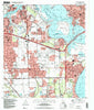 La Porte Texas Historical topographic map, 1:24000 scale, 7.5 X 7.5 Minute, Year 1995